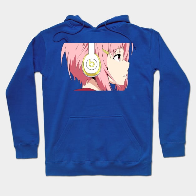 Sweet Beats Yoshino Koharu Hoodie by gottyjArt